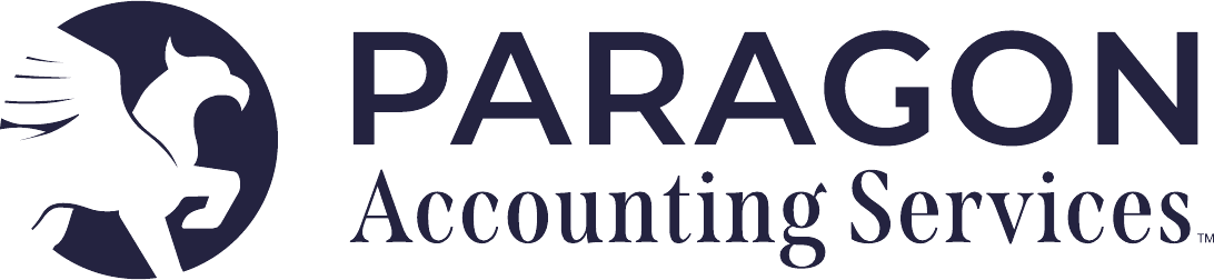 Paragon Accounting Services logo with the Paragon griffin mark